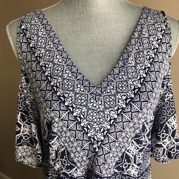 Jessica Simpson Maternity Maxi Dress Boho XL - Picture 6 of 10